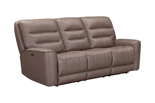 Lawson - Power Zero Gravity Triple Recline Sofa With DDT P2 - Sydney Brunette