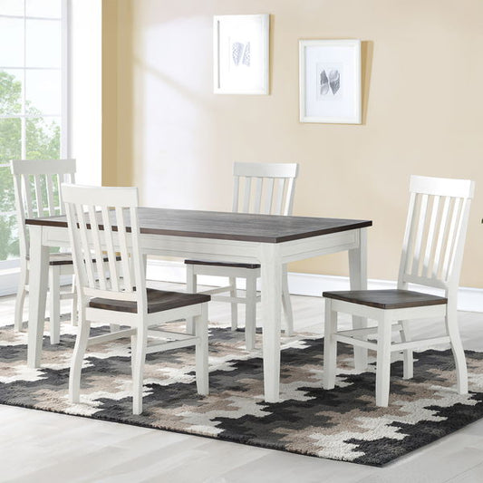 Caylie - 5 Piece Dining Set - White