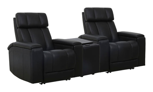 Phoenix - Zero Gravity Power 2 Seat Home Theater Seating With Wedge And Immersive Audio