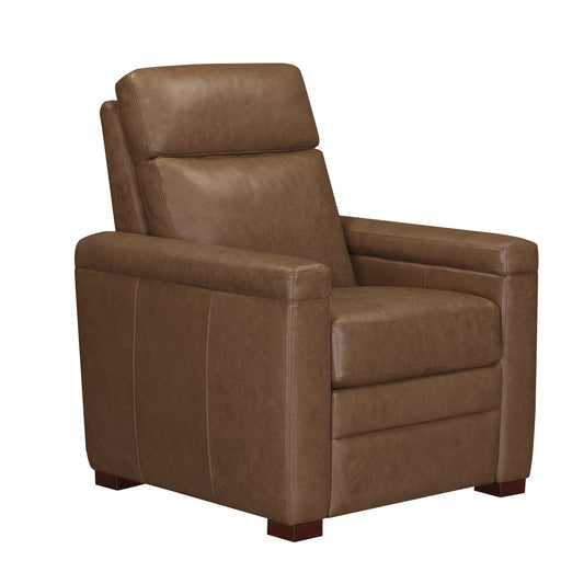 Garrison - Manual Pushback Recliner - Renaissance Tobacco