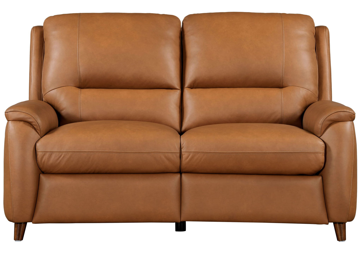 Austin - Power Reclining Loveseat P2 - Caramel Cream