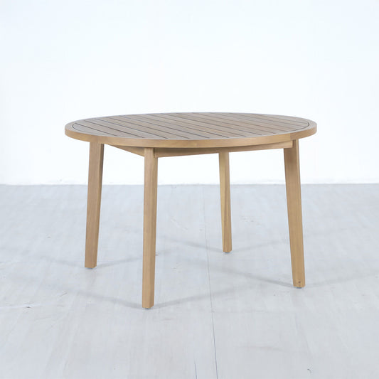 Arden - Round Patio Dining Table - Natural