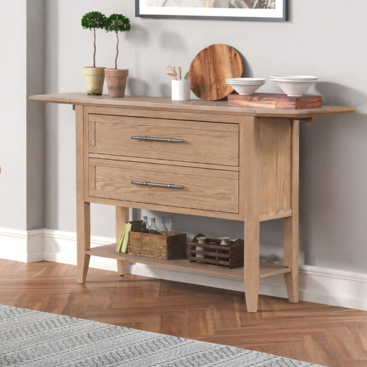 Sable Crest - Drop Leaf Server - Natural