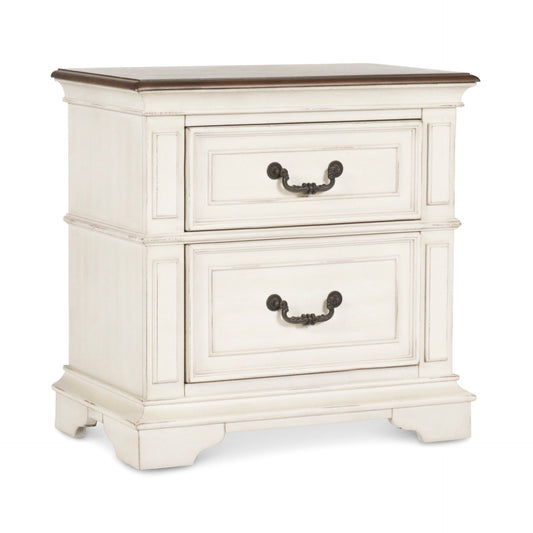 Anastasia - Nightstand - Antique White