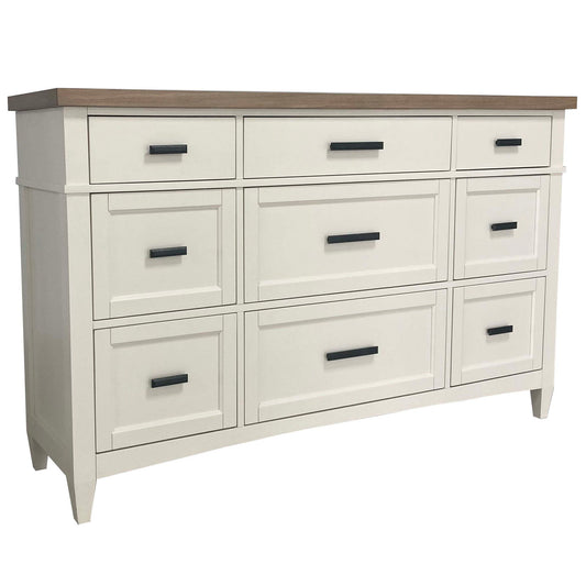 Americana Modern Bedroom - 9 Drawer Dresser - Cotton