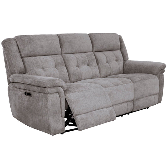 Richland - Power Reclining Sofa - Bristol Gray