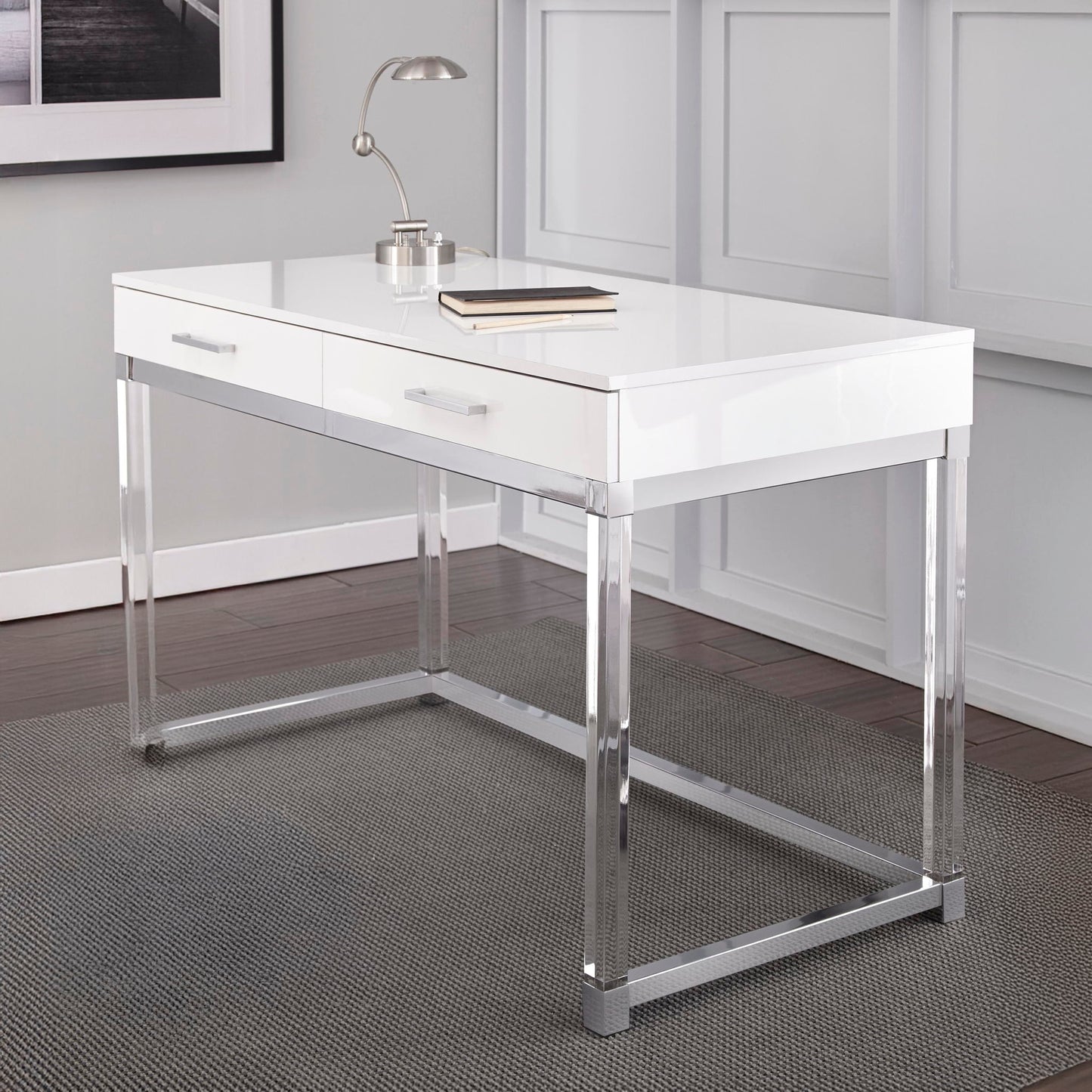 Everett - Desk - White