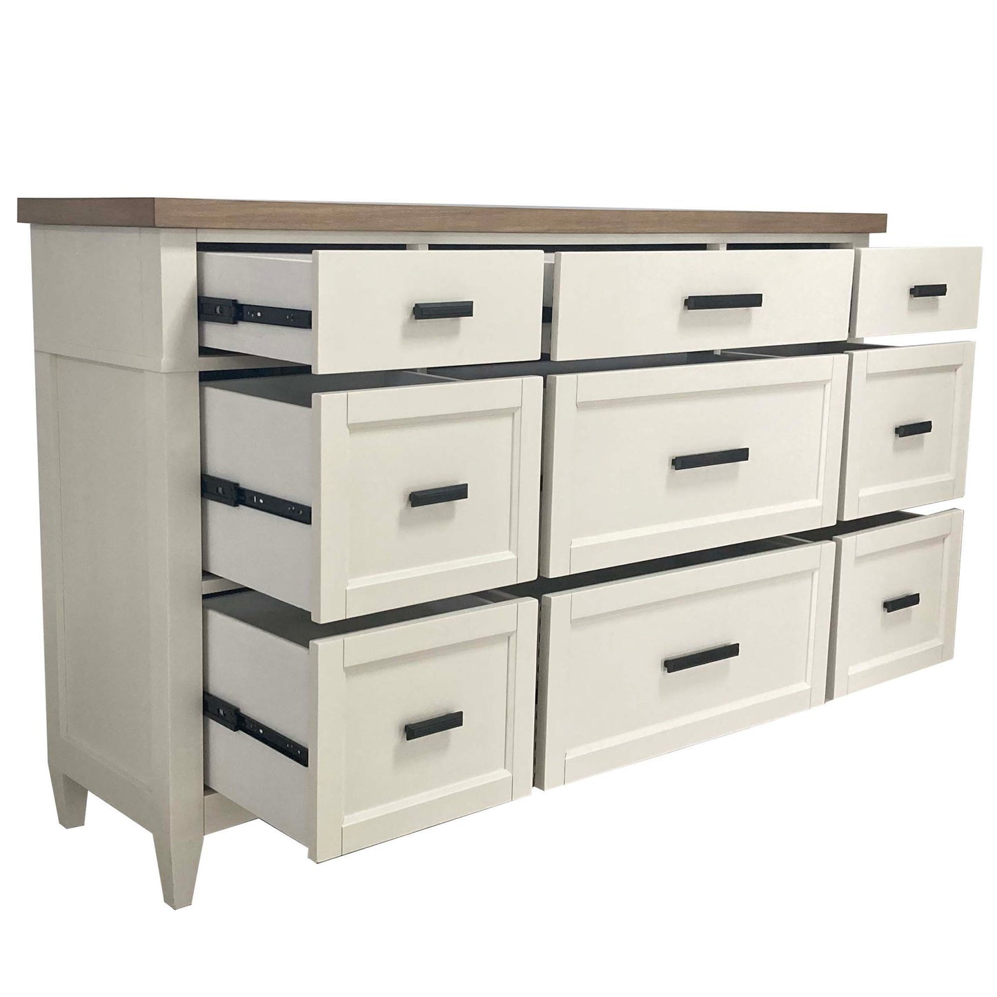 Americana Modern Bedroom - 9 Drawer Dresser - Cotton