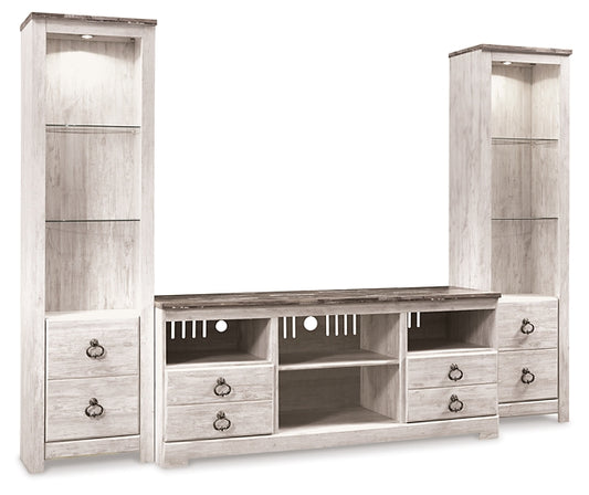 Willowton 3-Piece Entertainment Center