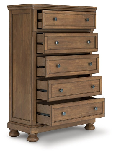 Feddinger Five Drawer Chest