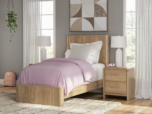Gramburg Twin Panel Platform Bed