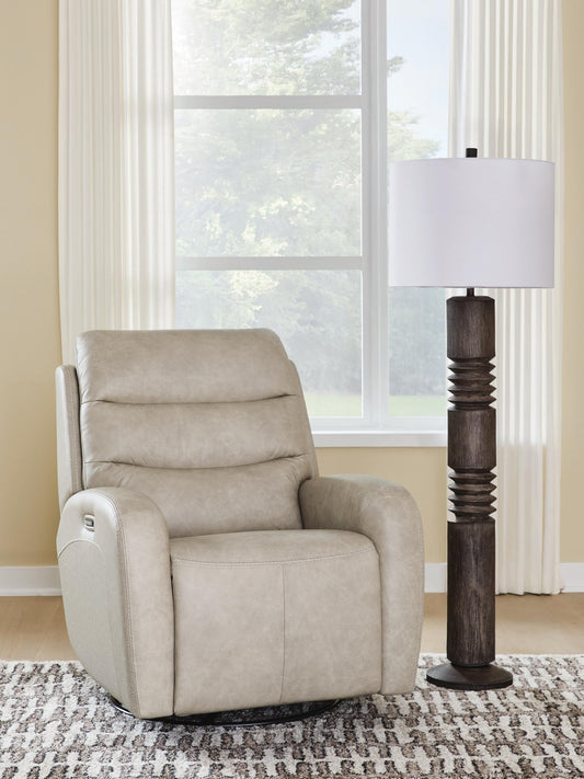 Motion-Max Swivel Glider Power Recliner