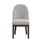 Essence - Upholstered Curved Back Chair (Set of 2)