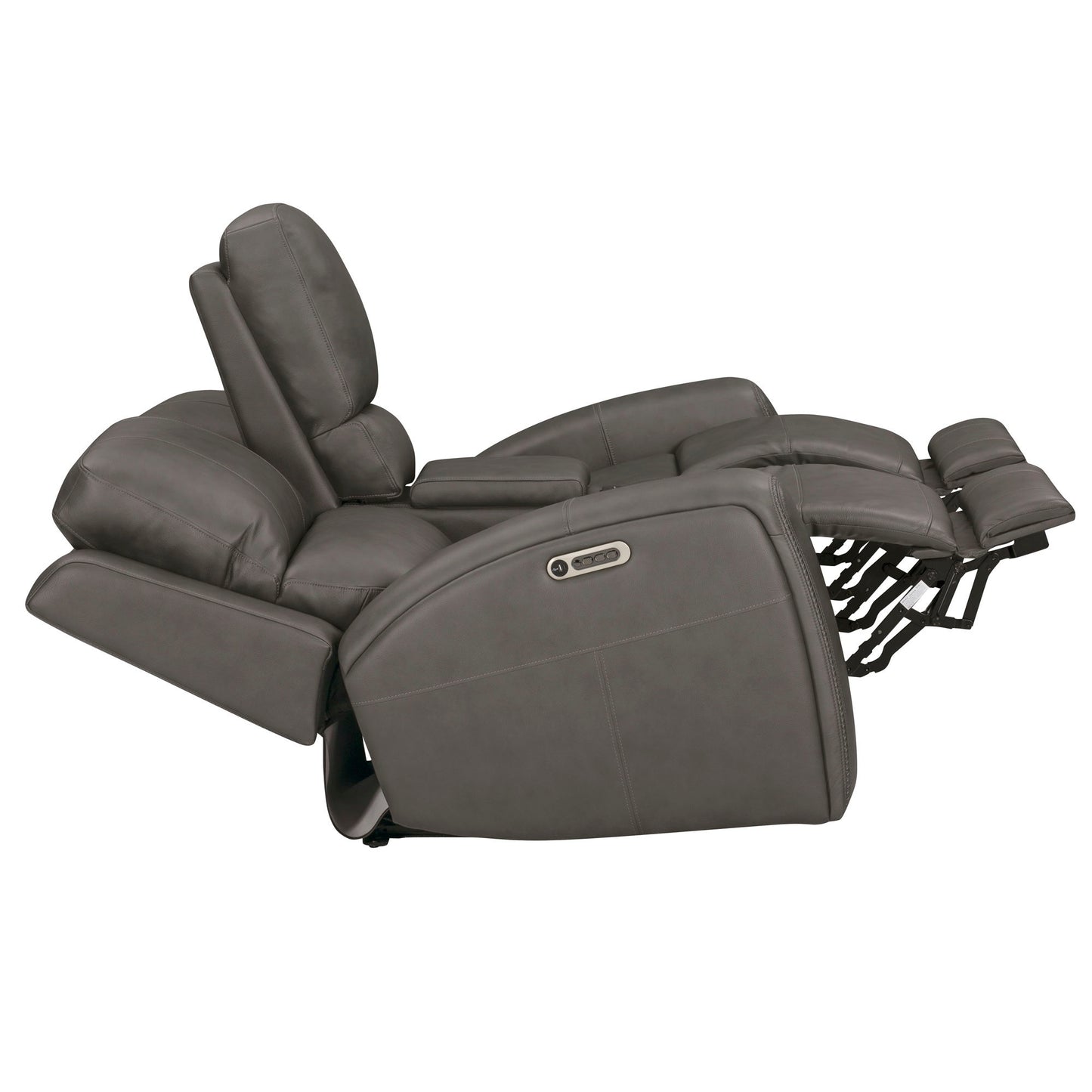Belmont - Zero Gravity Power Reclining Tilt Console Loveseat P3 - Autumn Fog