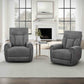 Natalia - Manual Swivel Glider Recliner (Set of 2)