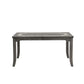 Lisbon - Rectangle Dining Table - Gray