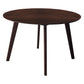 Tioga - 47" Round Table - Brown Cherry