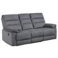 Cozy - Manual Recliner Sofa - Gray