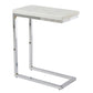 Echo - Marble Top Chairside Table - White