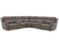 Momentum - Modular Power Reclining Sectional With Power Adjustable Headrests