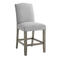 Grayson - Counter Chair - Gray / Light Brown
