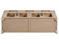 Breckenridge - Dining Buffet Server - Medium Brown