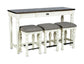 Joanna - 4 Piece Bar Set - White