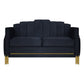 Empire - Lighted Loveseat - Black