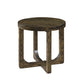 Kerby - Round End Table - Dark Brown