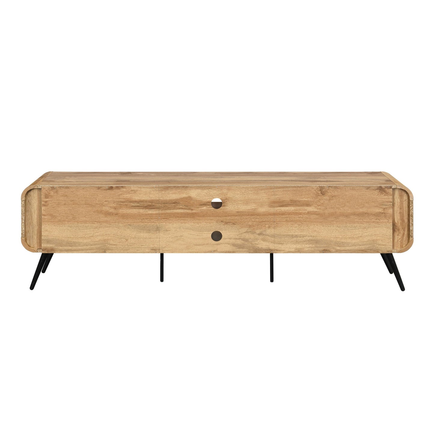 Rowan - 71" Low Profile TV Console - Natural