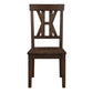 Auburn - Side Chair (Set of 2) - Dark Brown
