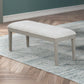 Essence - Dining Bench With Natural Cushion
