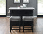 Aspen - Counter Stool (Set of 2) - Dark Gray