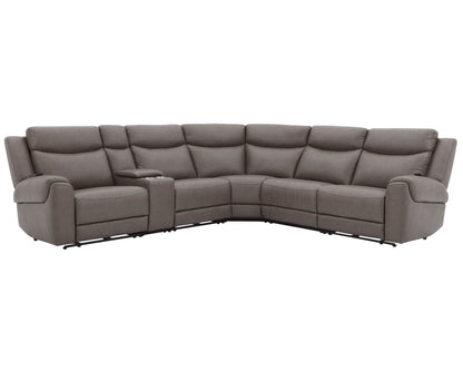 Momentum - Modular Power Reclining Sectional With Power Adjustable Headrests