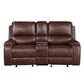 Keily - Manual Motion Glider Loveseat