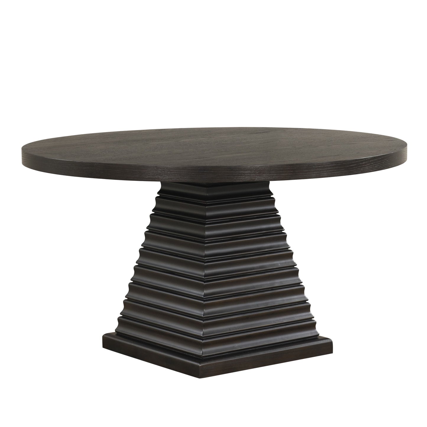 Plateau - Round Dining Top - Rustic Espresso