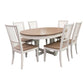 Americana Modern Dining - Round Dining Table With Extensions - Cotton