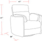 Radius - Manual Swivel Recliner