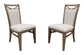 Americana Modern Dining - Upholstered Dining Chair (Set of 2) - Cotton White