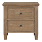 Riverdale - 2 Drawer Nightstand - Dark Brown