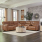 Modesto - Modular Power Reclining Sectional With Power Adjustable Headrests