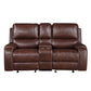 Keily - Manual Motion Glider Loveseat