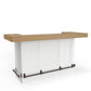 Americana Modern Dining - Bar With Quartz Insert - Cotton