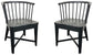 Americana Modern Dining - Dining Barrel Chair (Set of 2) - Black