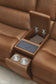 Belmont - Power Zero Gravity Tilt Console Loveseat P3