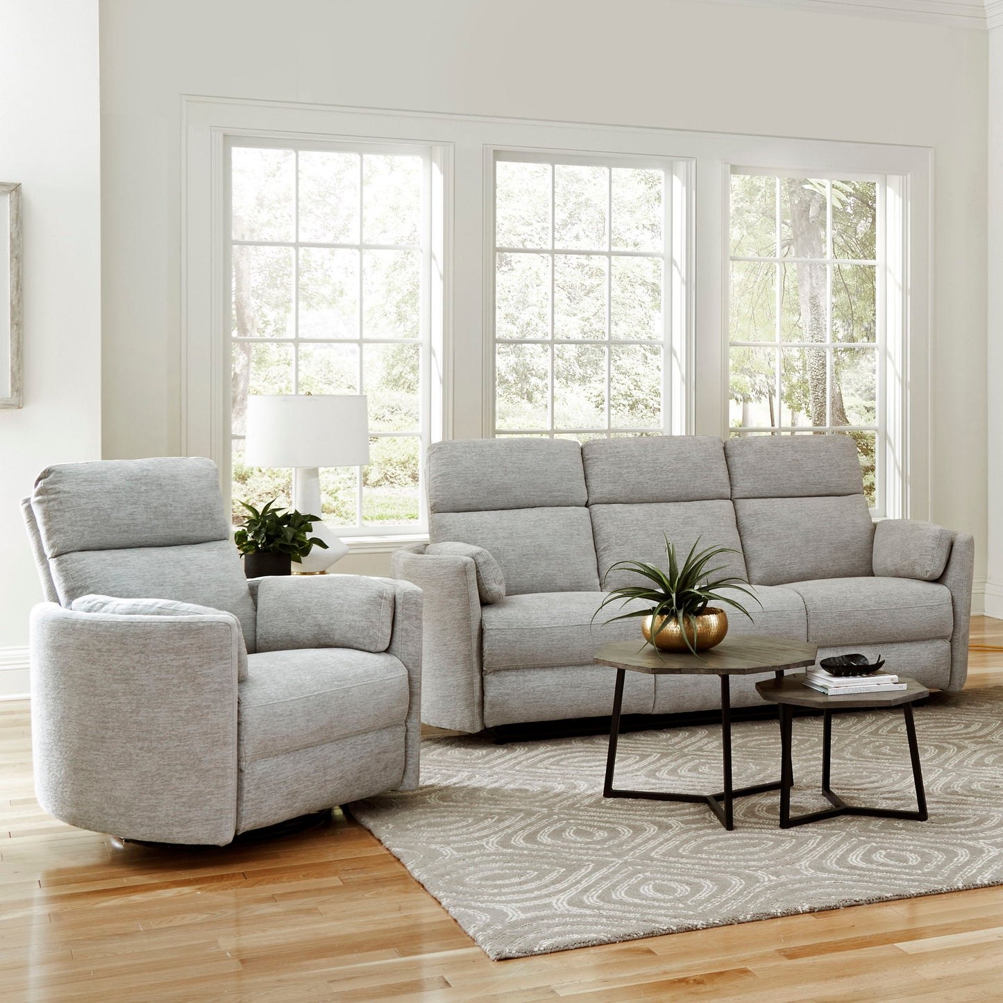 Radius - Power Reclining Sofa Set