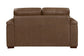 Garrison - Stationary Loveseat - Renaissance Tobacco
