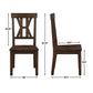 Auburn - Side Chair (Set of 2) - Dark Brown