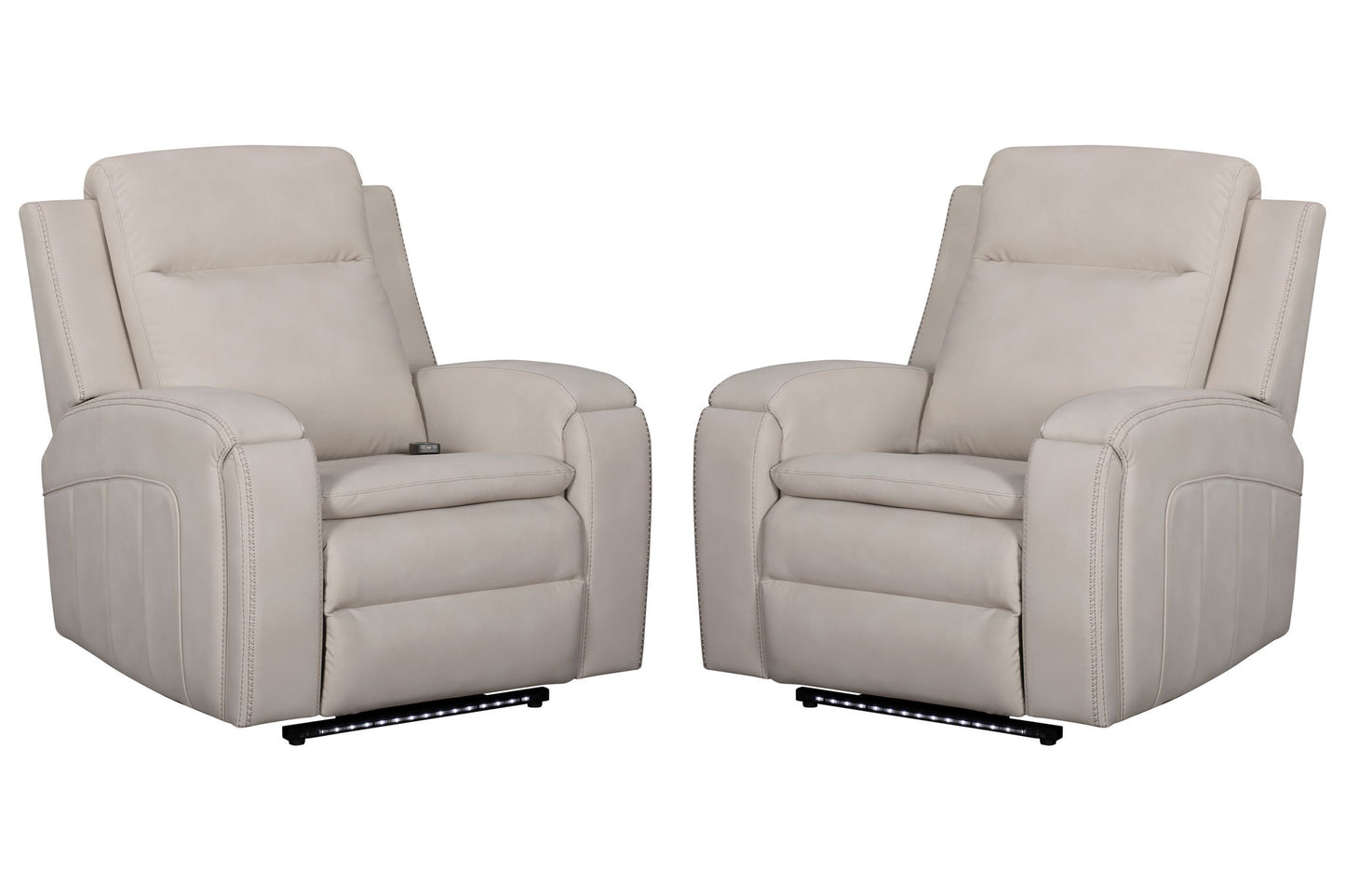 Armstrong - Power Recliner With Heat, Massage And Auto-Glide