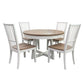 Americana Modern Dining - Round Dining Table With Extensions - Cotton